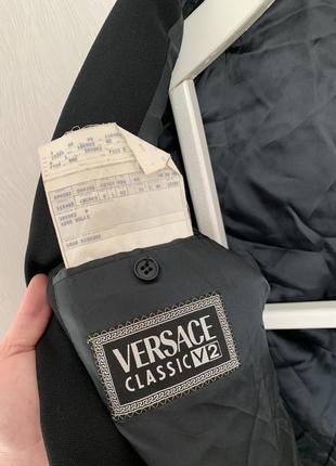 Вінтажний пиджак versace classic3 фото