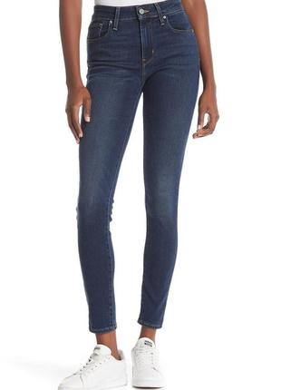 Джинсы женские high rise skinny от levi's® 721(р.27,s-m)оригинал1 фото