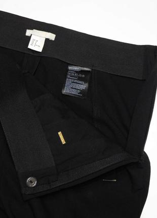 Базовые черные штаны лосины леггинсы с стрелками от h&m5 фото