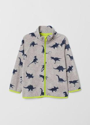 Яскрава флісова толстовка h&m