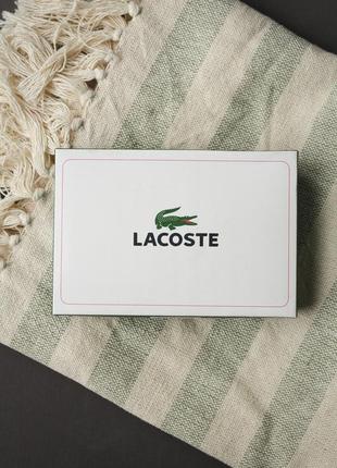 Труси lacoste набір на подарунок 3 штуки в подарунковій упаковці2 фото