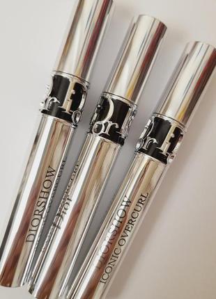 Туш dior diorshow iconic overcurl - чорна