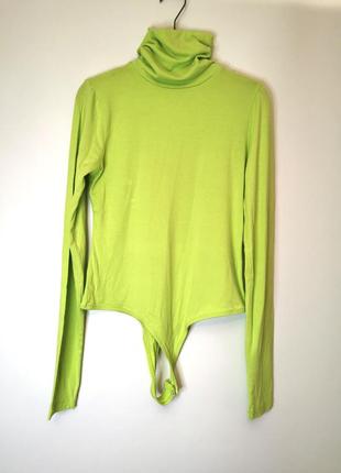 Мягкий лаймовый боди гольф