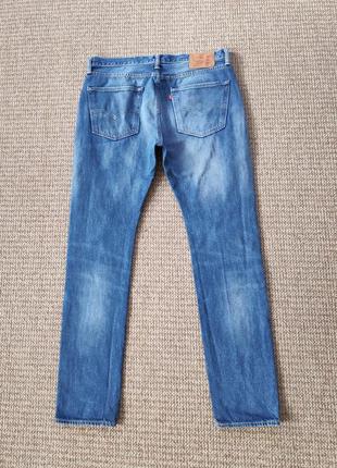 Levi's 501s джинсы рваные skinny оригинал (w36 l34)2 фото