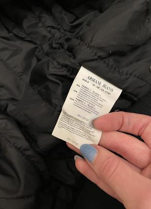 Armani jeans “neylon bomber”  мужская нейлоновая куртка/бомбер2 фото