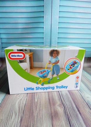 Набор корзинки из супермаркета+продукты от little tikes