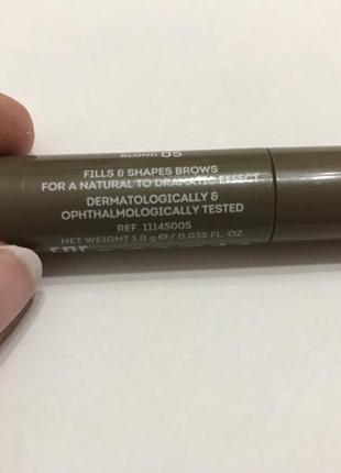 Пудра для бровей seventeen matte brow powder all day wear