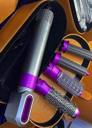 Стайлер для волос 5 в 1 + коробка чехол hair brush dayson
