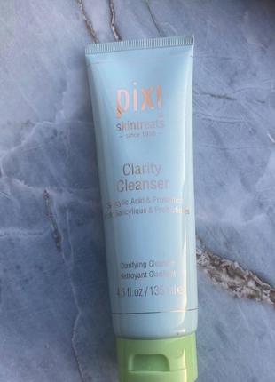 Засіб для очищення обличчя clarity cleanser від pixi