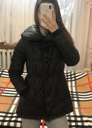 Классная теплая куртка 🖤3 фото
