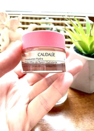 Зволожувальний гель для обличчя caudalie vinosource-hydra grape water gel moisturizer, 15 ml