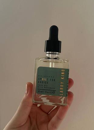 Масло для волос larry king hair spoilt for choice hair oil масла для волос