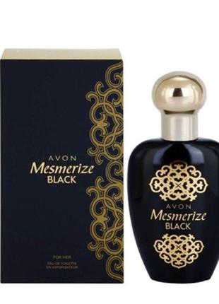 Жіноча туалетна вода avon mesmerize black, 50 мл (ейвон месмерайц блек)2 фото