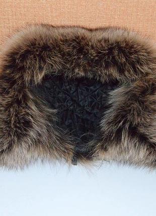 Шапка ушанка (нат.мех) р.54-56