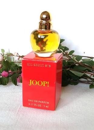 Винтажная миниатюра all about eve от joop!, 5 мл, парфюмированная вода1 фото