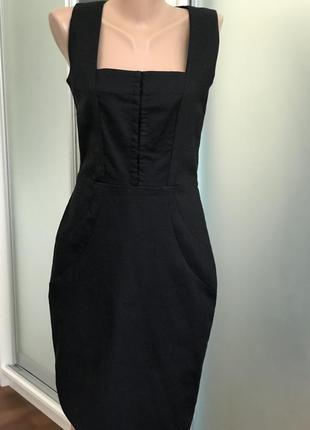 Красивый сарафан серное платье база классика7 фото