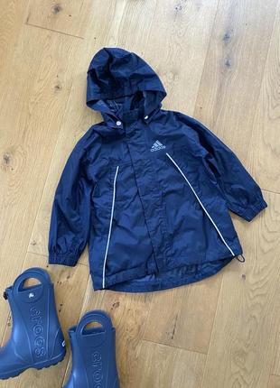 Adidas! оригінал. вітрівка куртка дощовик р.104