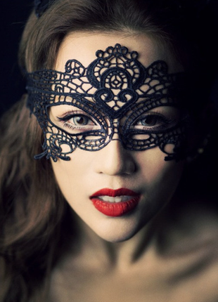 Карнавальна новорічна маска для обличчя |еротичні аксесуари|пов'язка для рольових ігор|маска