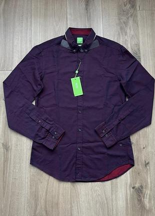 Нова сорочка hugo boss c-baldasar-s cotton button shirt