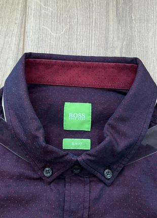 Нова сорочка hugo boss c-baldasar-s cotton button shirt6 фото