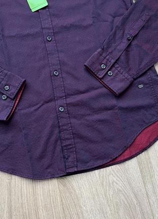 Нова сорочка hugo boss c-baldasar-s cotton button shirt3 фото
