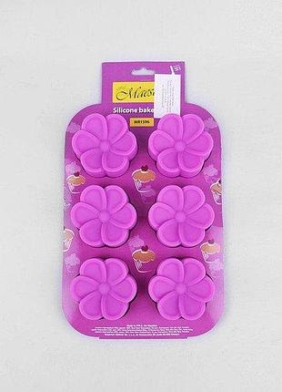 Силиконовая форма для выпечки maestro mr-1596