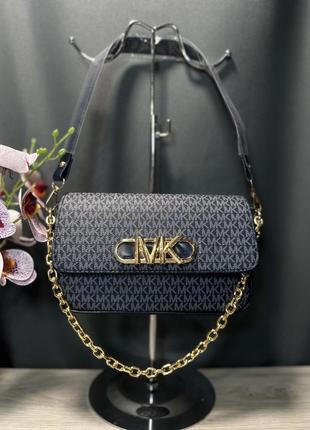 Сумка черная женская michael kors клатч сумка майкл корс кросс-боди1 фото