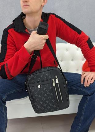 Чоловіча сумка через плече якість люкс сумка на подарунок4 фото