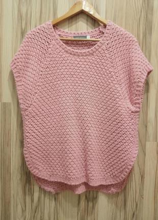 Тепла в"язана безрукавка, жилетка