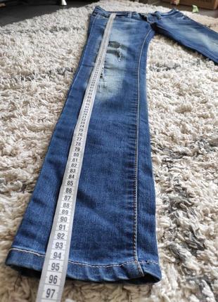 Джинсы синие джинси жіночі зауженные весенние 44 размер женские4 фото