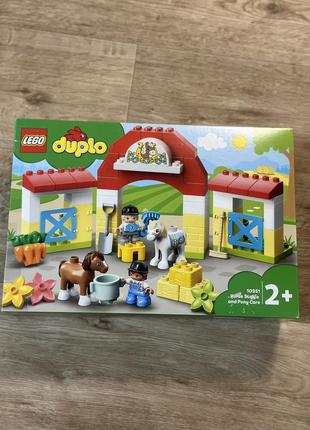 Lego duplo «конюшня коника і поні»1 фото