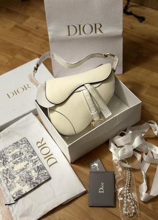 Сумка dior saddle bag диор диор седло седло сумочка жеncкая через плечо тренд багет1 фото