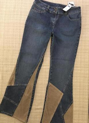 Стильные джинсы клеш1 фото