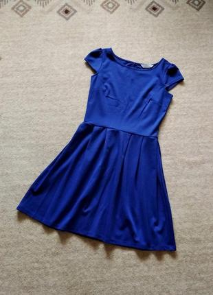 34р. фиолетовое приталенное платье doroty perkins3 фото