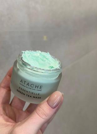 Atache green tea mask маска с зеленым чаем