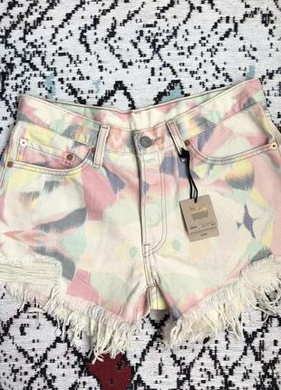 Шорты levis  tie dye
