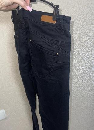 Черные брюки леггинсы скинни брюки джинсы2 фото