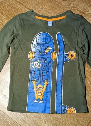 Кофта, реглан, лонгслів dopo boys. зріст — 110 см. 4-5 років.