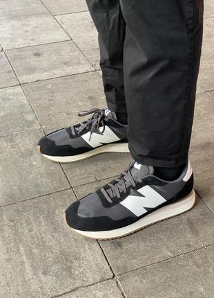 Мужские кожаные кроссовки new balance 237 v1 оригинал 51 и 52 размер