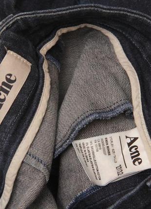 Acne studios 27 джинсы с реверсивной змейкой7 фото