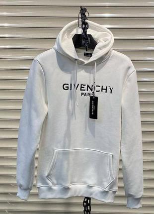 Худи на флисе в стиле givenchy