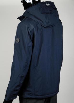 Мужская ветровка (куртка) malidinu (18113-1) спортивные куртки, мужская спортивная куртка, темно синий2 фото