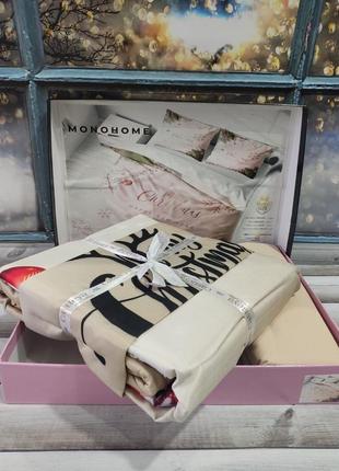 Постіль постільна білизна новорічна різдвяна зимова