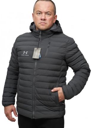 Мужская зимняя куртка under armour (under armour-5301-1), куртки мужские весна, осень, зима. мужская одежда1 фото