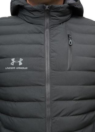 Мужская зимняя куртка under armour (under armour-5301-1), куртки мужские весна, осень, зима. мужская одежда3 фото