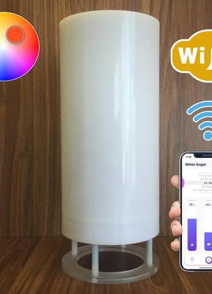 Фантастичні світлові анімації+bluetooth-колонка wi-fi світильник live light magiс без акумулятора