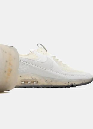 Мужские кожаные повседневные кроссовки air max 90 terrascape, мужские кеды найк, мужская обувь6 фото