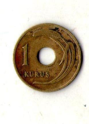 Турція 1 куруш 1948 рік №896