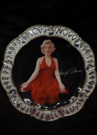 Коллекционная тарелка marilyn monroe