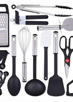 Набор кухонных принадлежностей swizer house 15 предметов все необходимое для новой кухни2 фото